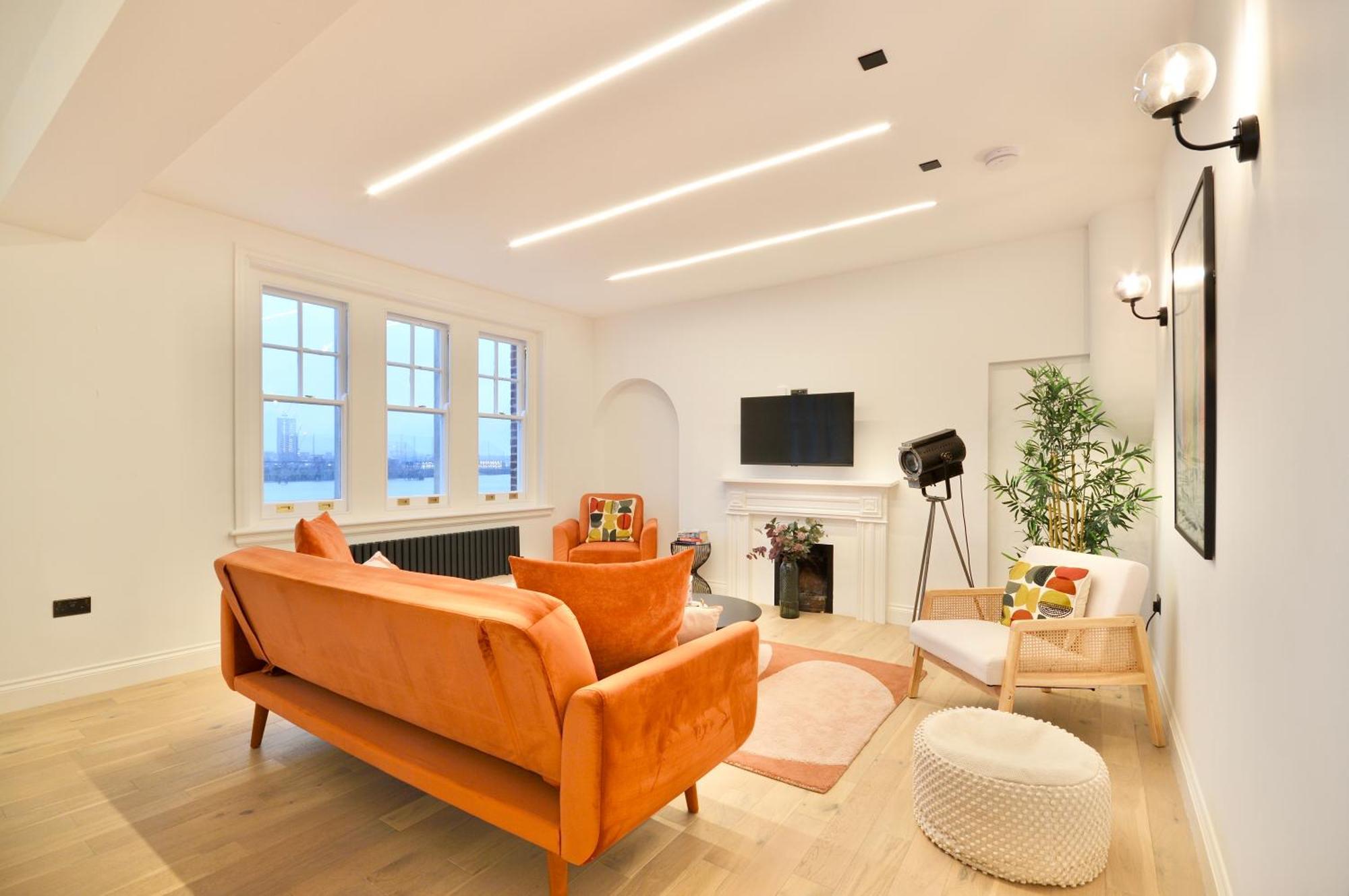 Newly Refurbished W/ River Views Londres Exterior foto